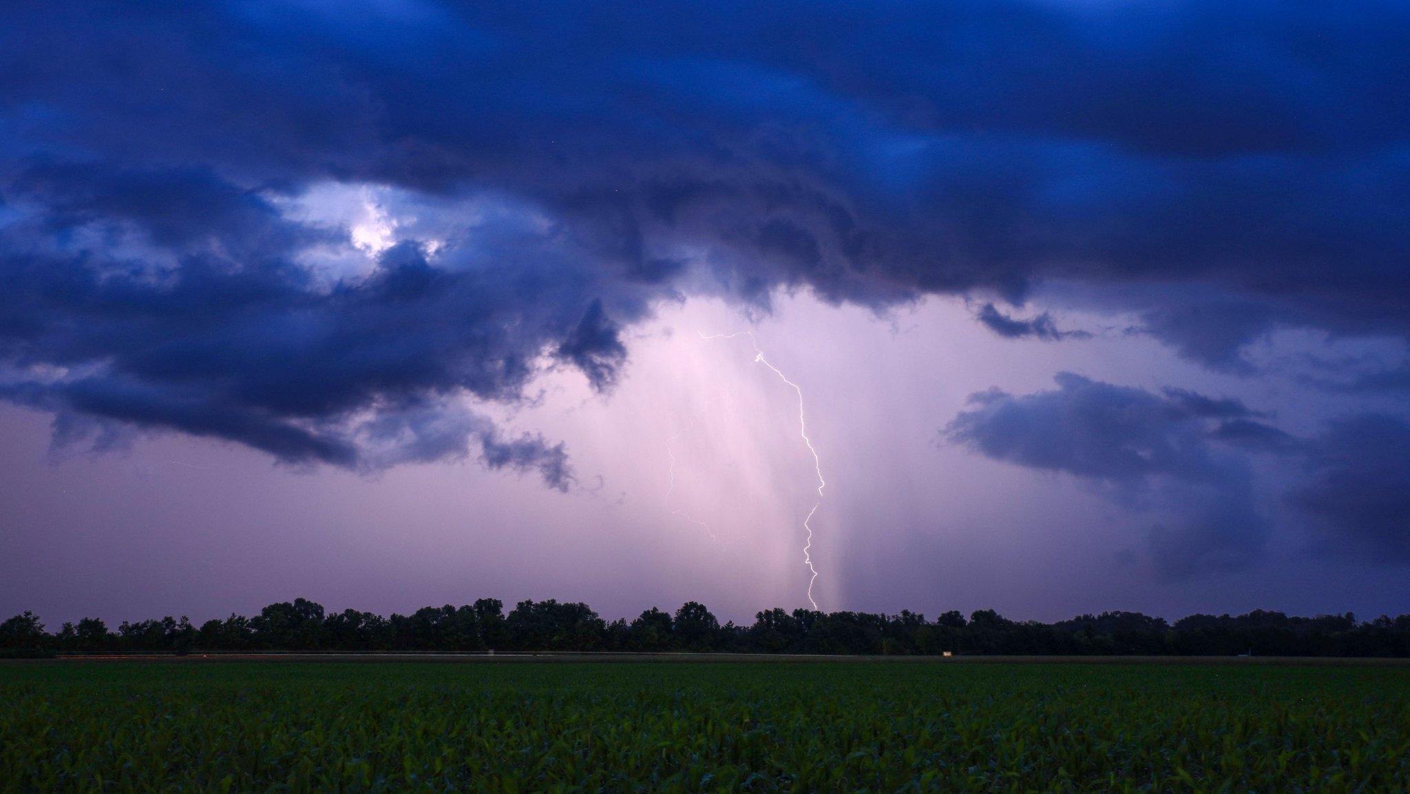 Starkregen und Hagel – Unwetterwarnungen für Teile Bayerns