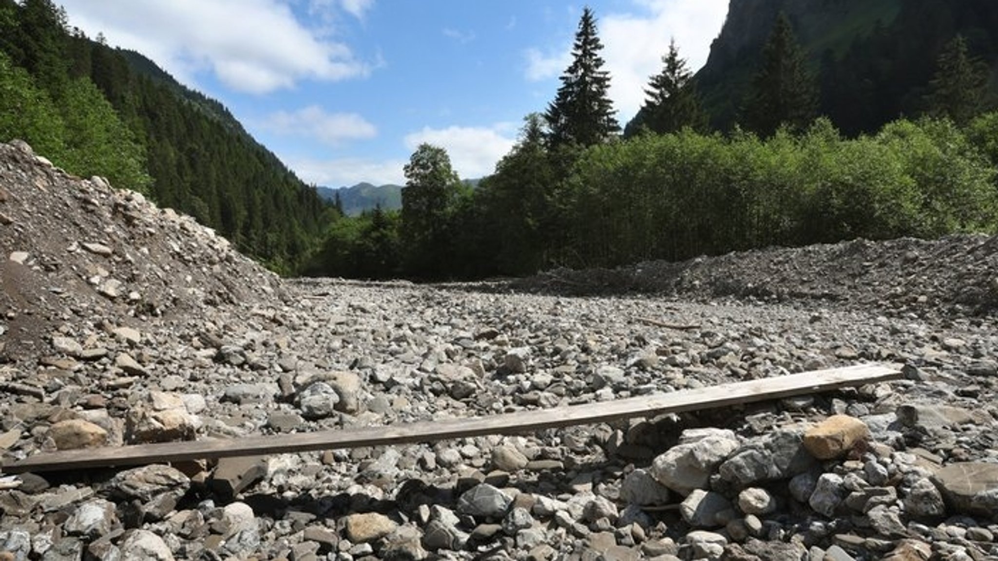 Sanierung am Rappenalpbach größtenteils abgeschlossen