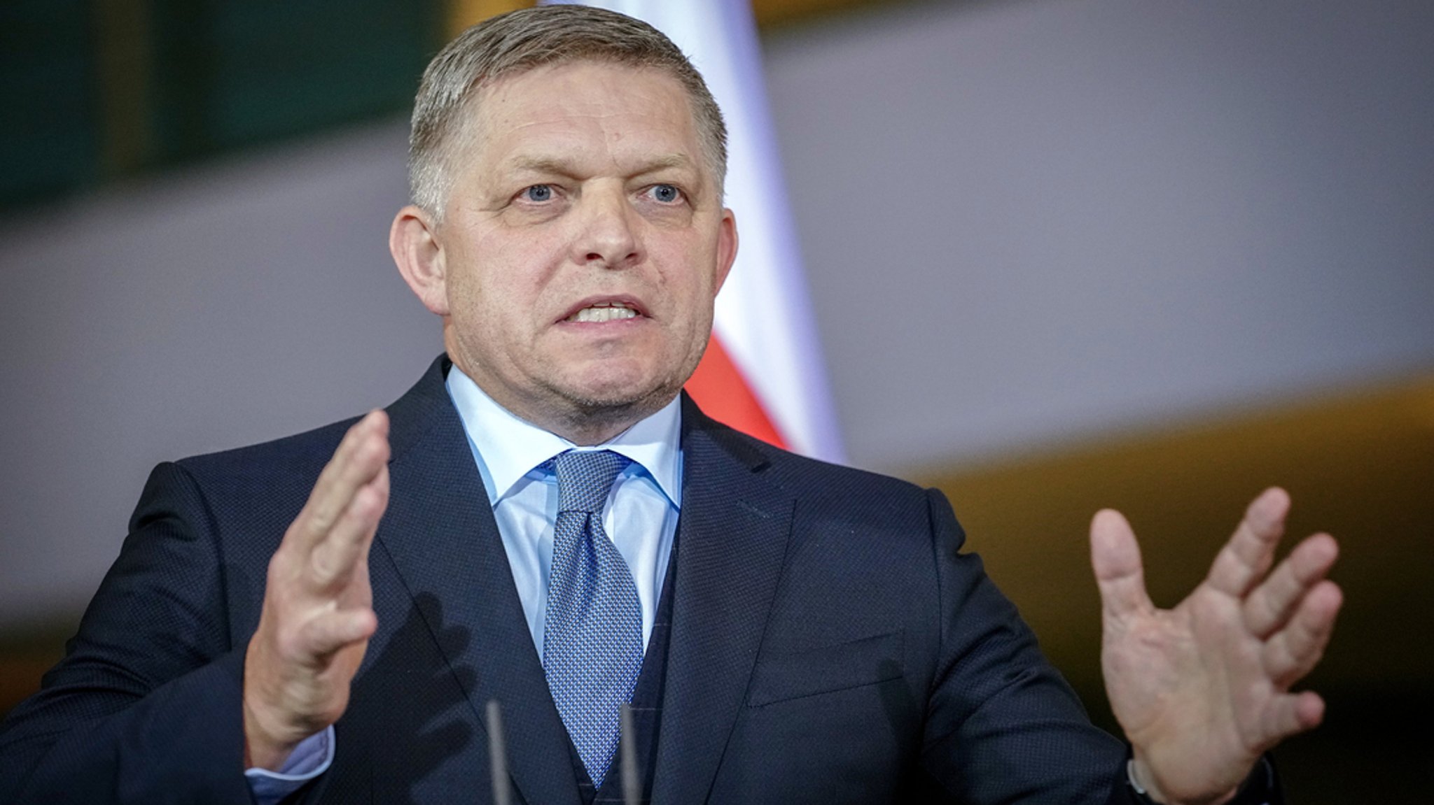 Robert Fico, Ministerpräsident der Slowakischen Republik | Bild: dpa-Bildfunk/Kay Nietfeld Robert Fico, Ministerpräsident der Slowakischen Republik