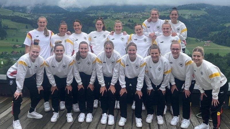 Deutsche Handballerinnen im Allgäu
