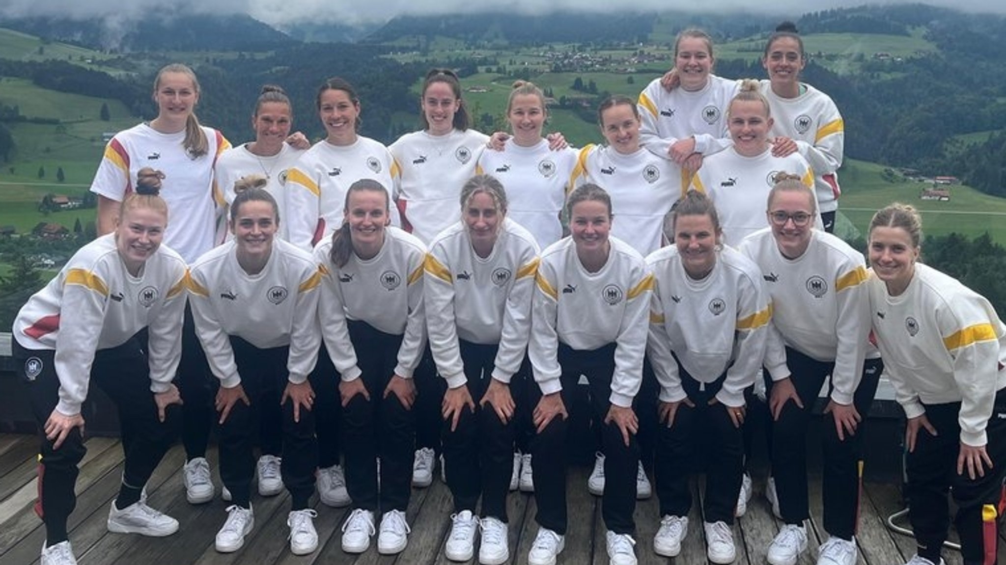 Deutsche Handballerinnen im Allgäu