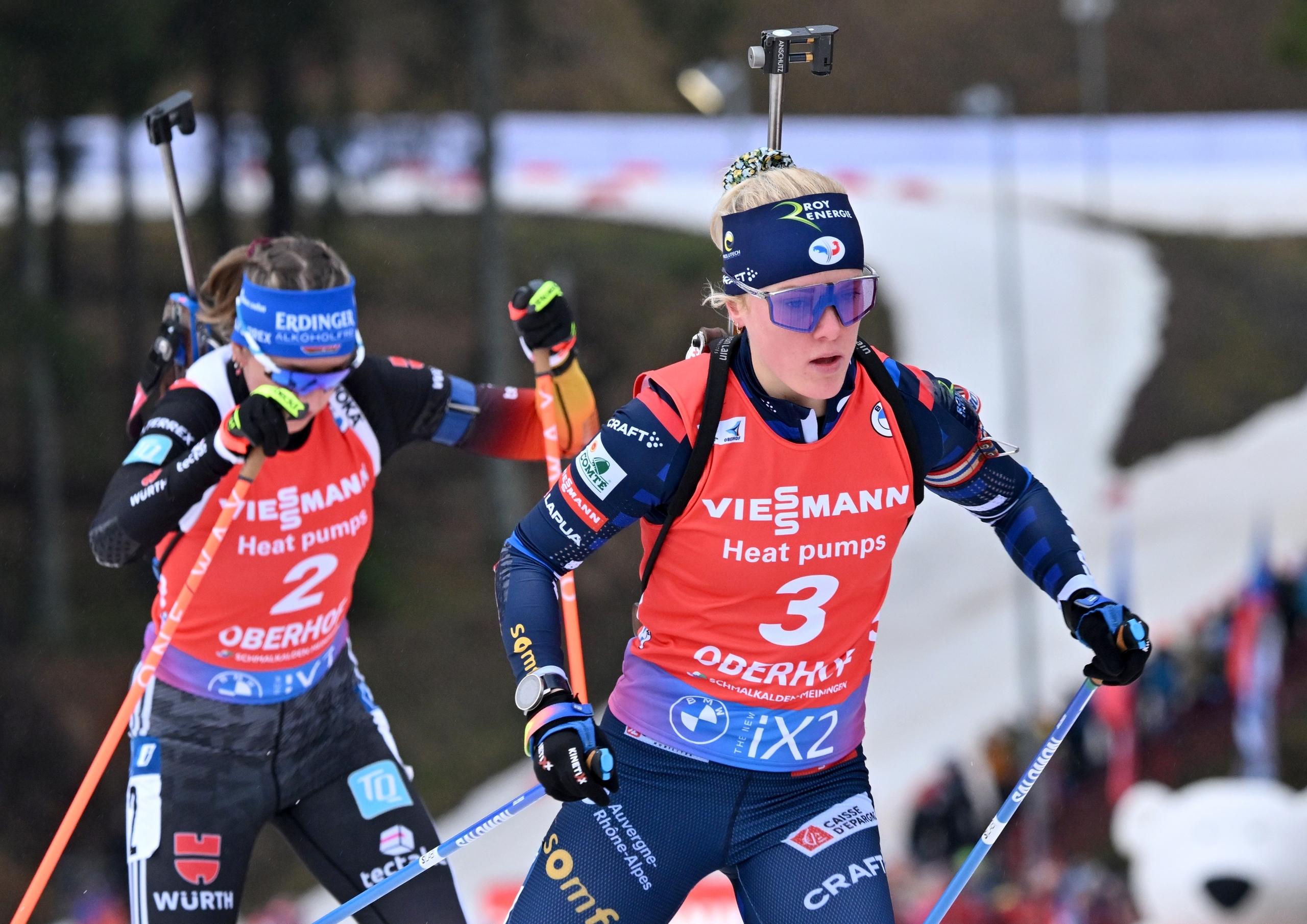 Weltcup in Oberhof: Franziska Preuß in der Verfolgung