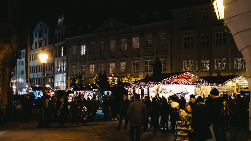 Augsburger Christkindlesmarkt (Archivbild) | Bild: Sylvia Bentele/BR Augsburger Christkindlesmarkt (Archivbild)