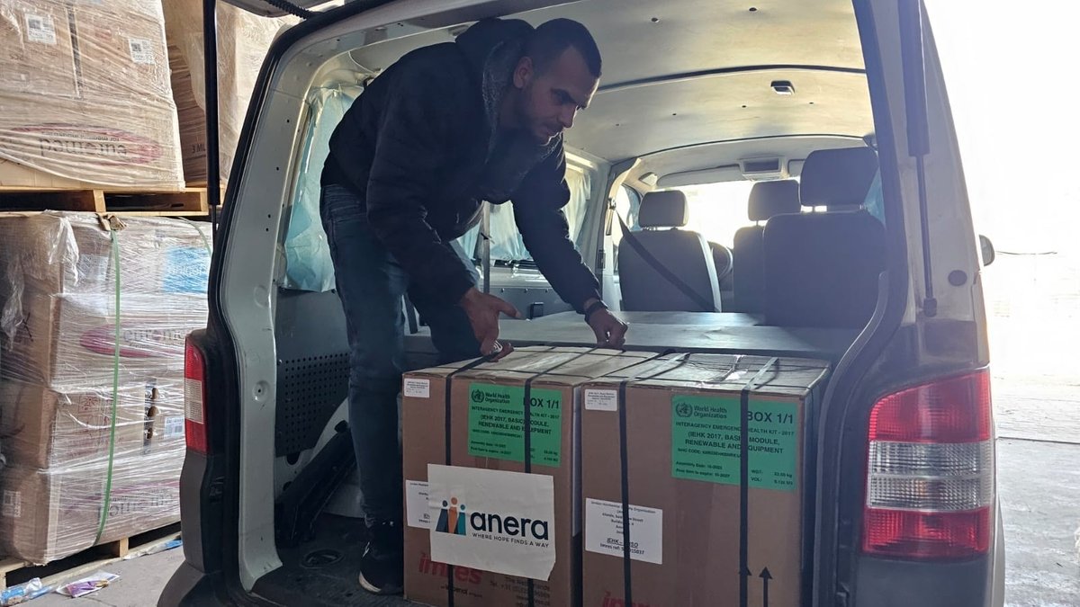 Steiniger Weg: Münchner Verein bringt Medikamente nach Gaza
