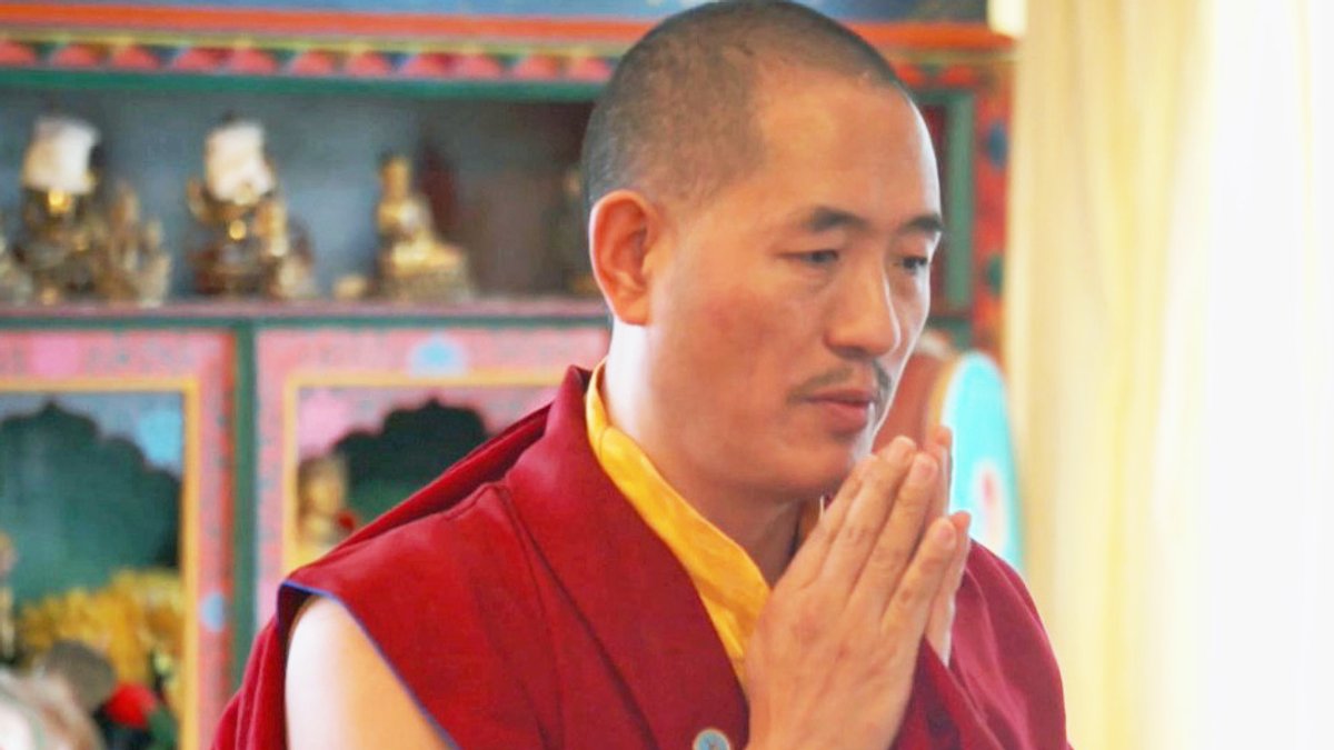 Drubpon Tsering Rinpoche vom Drikung Garchen Institut e.V. in München