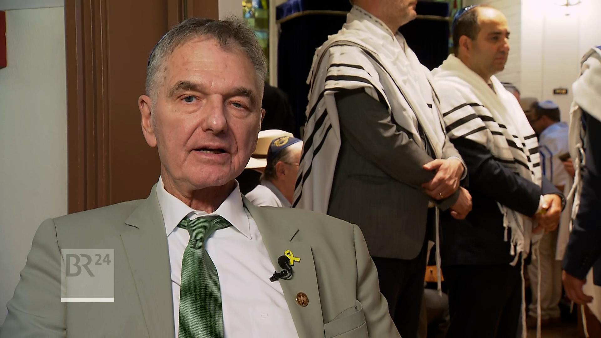 Interview mit IKG-Vorsitzendem Jo-Achim Hamburger zum Festakt in Nürnberg