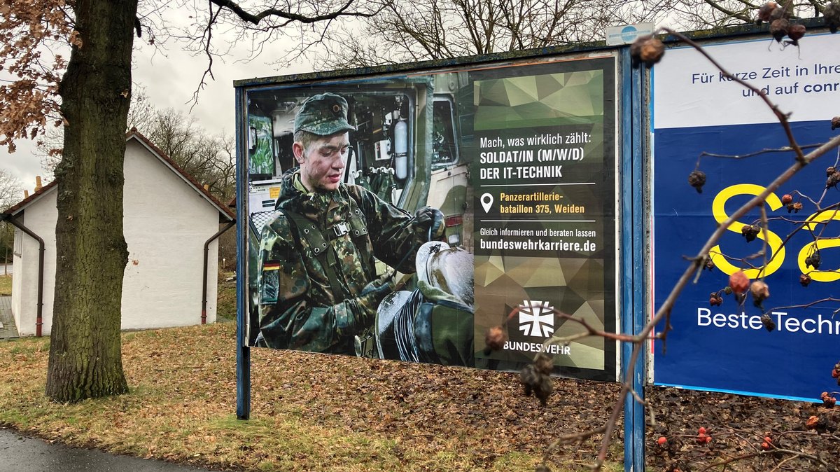 Bundeswehr-Werbeplakat