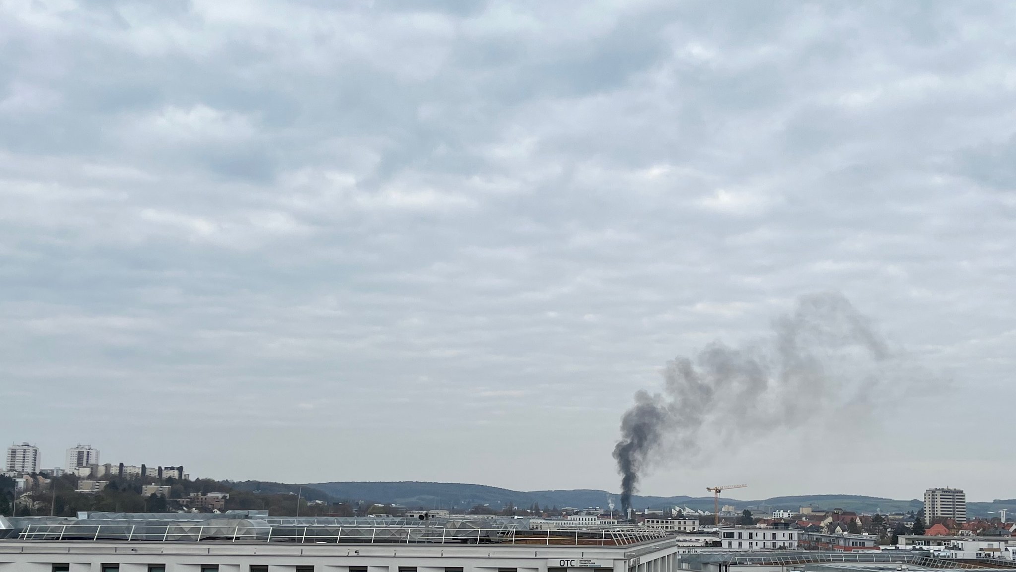 Rauchentwicklung im Regensburger Westen