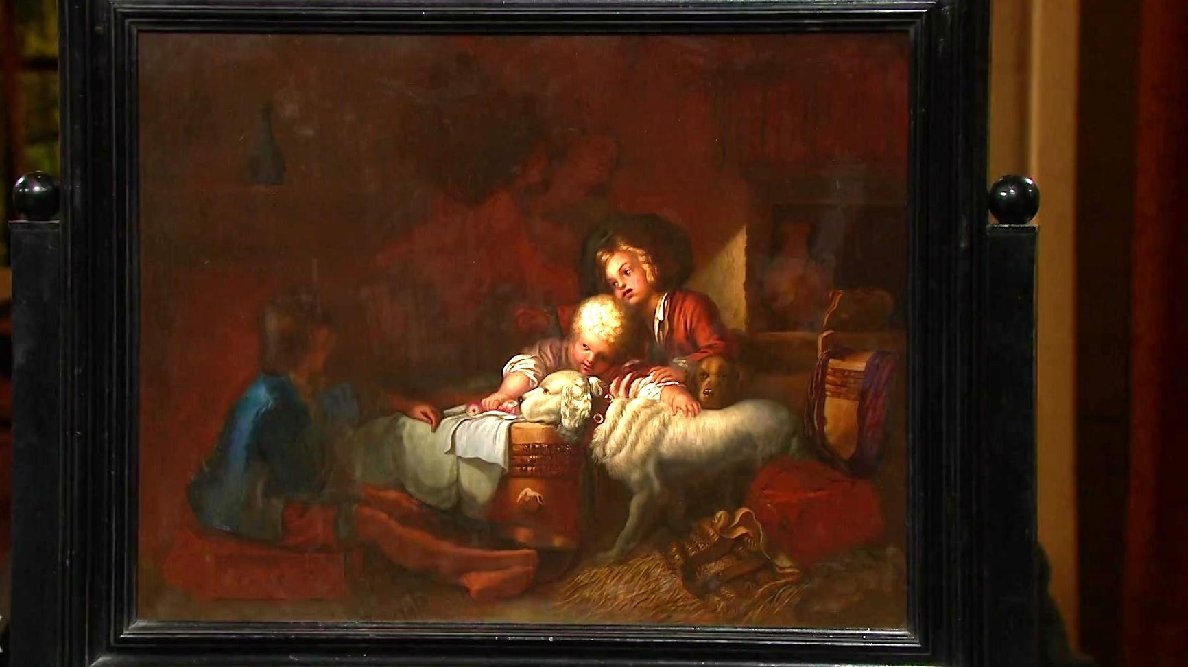 Kaminschirm : Sensation vom Flohmarkt