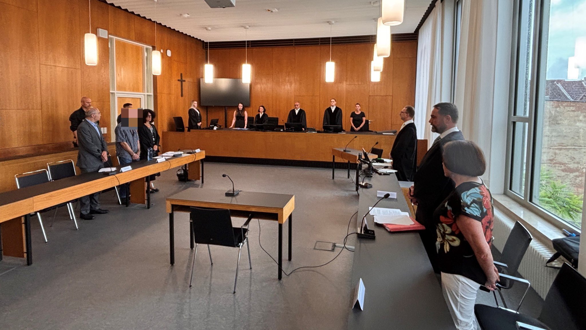 Urteilsverkündung im Cold Case Maria Köhler am Landgericht Aschaffenburg | Bild: BR/Achim Winkelmann Urteilsverkündung im Cold Case Maria Köhler am Landgericht Aschaffenburg