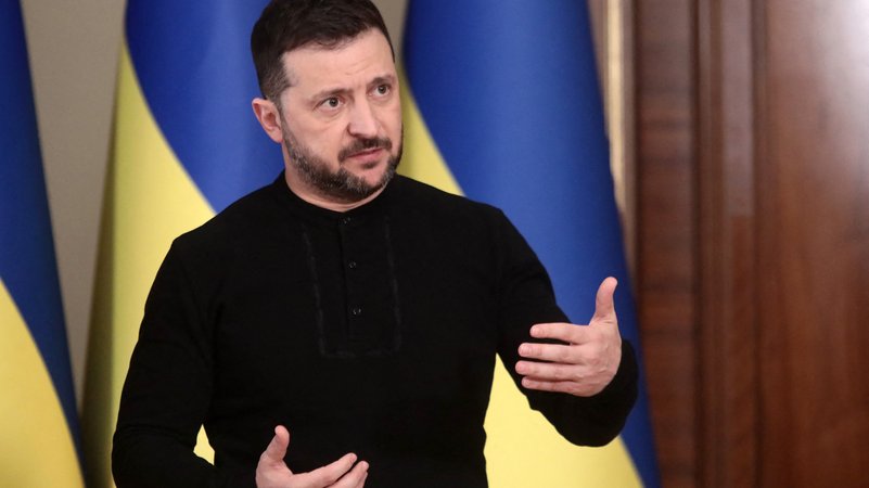 Wolodymyr Selenskyj | Bild: picture alliance / abaca | Tarasov Volodymyr/Ukrinform/ABACA Wolodymyr Selenskyj