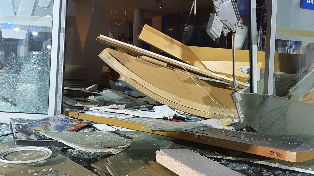 In Wernberg-Köblitz wurde ein Geldautomat gesprengt.
