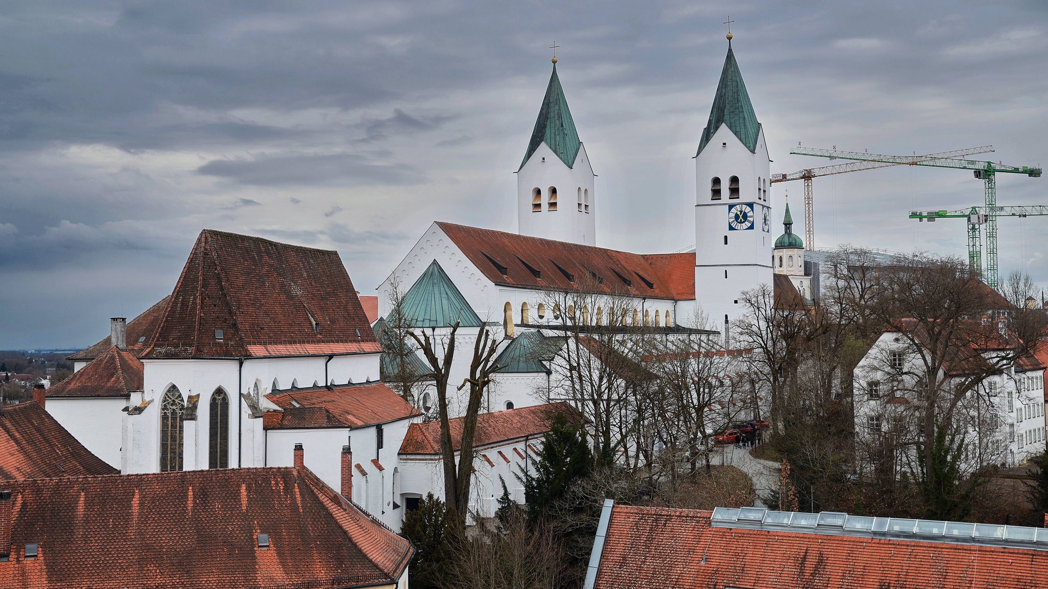 Der Domberg in Freising wird weiterentwickelt, umgestaltet und teilweise neugebaut. 