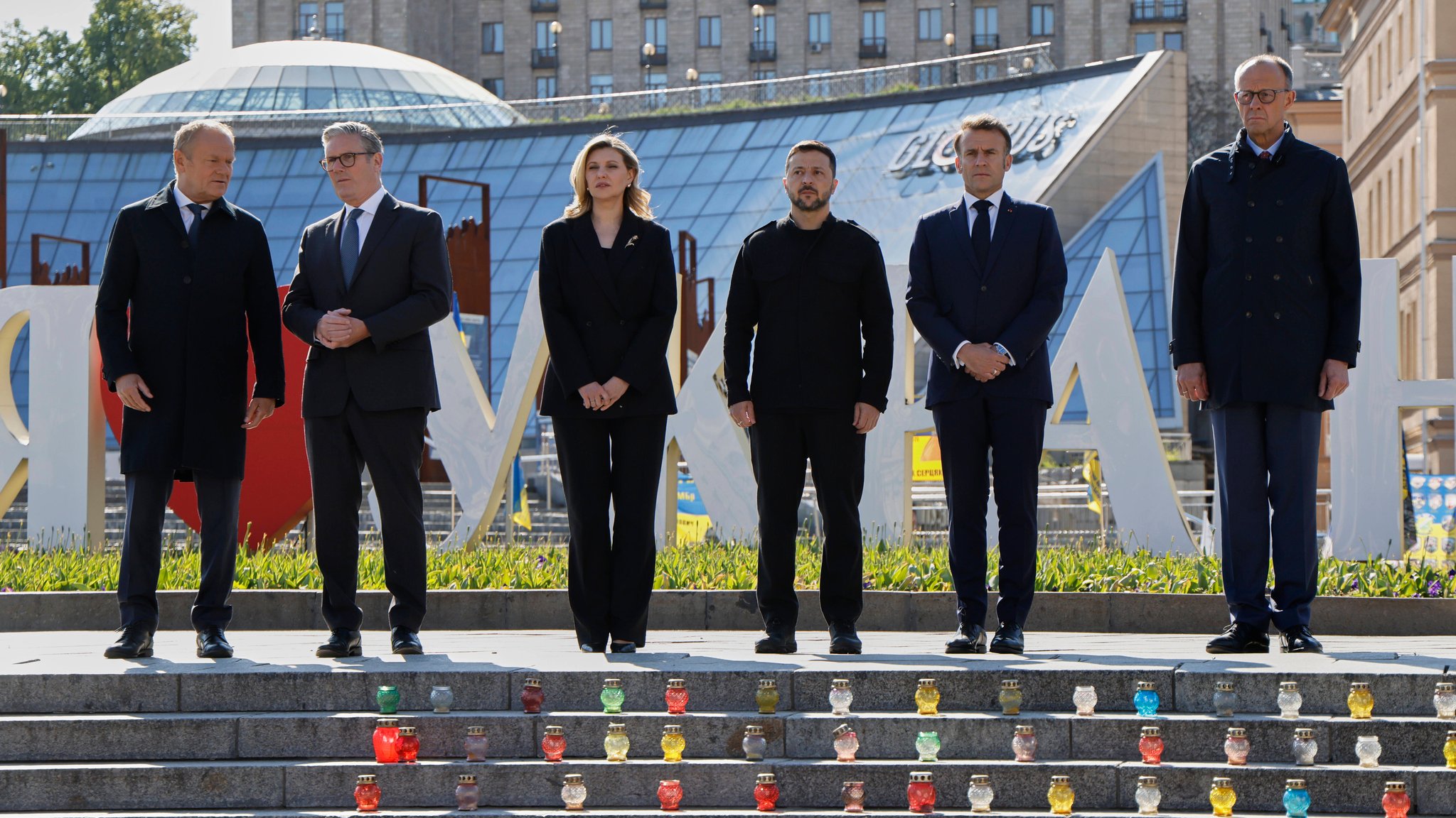 Ukraine und Verbündete rufen Putin zu Waffenruhe auf