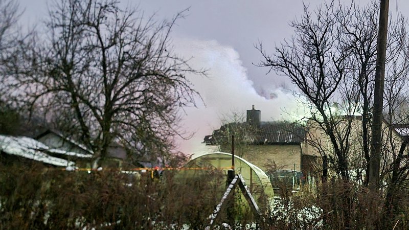 Rauch über dem Absturzort | Bild: REUTERS/Andrius Sytas Rauch über dem Absturzort