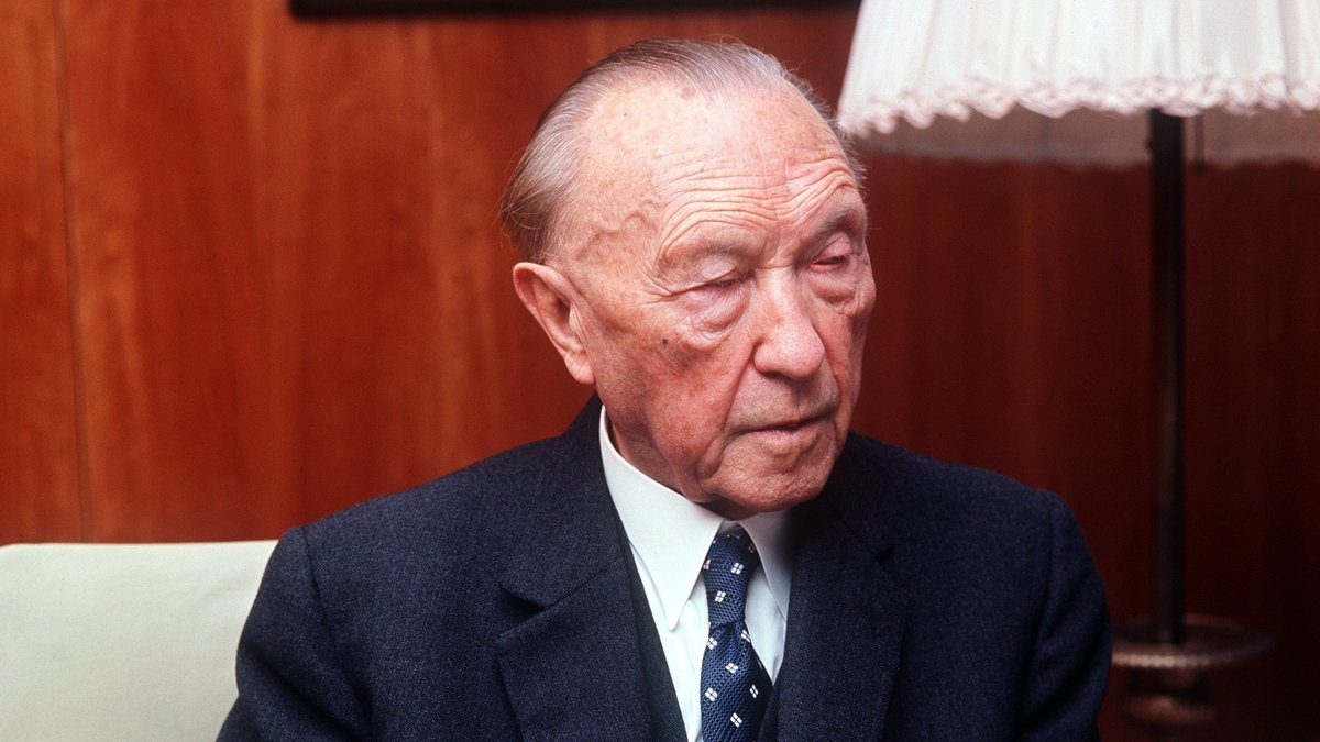 Er nannte Antisemiten "Lümmel": Konrad Adenauer, erster deutscher Bundeskanzler