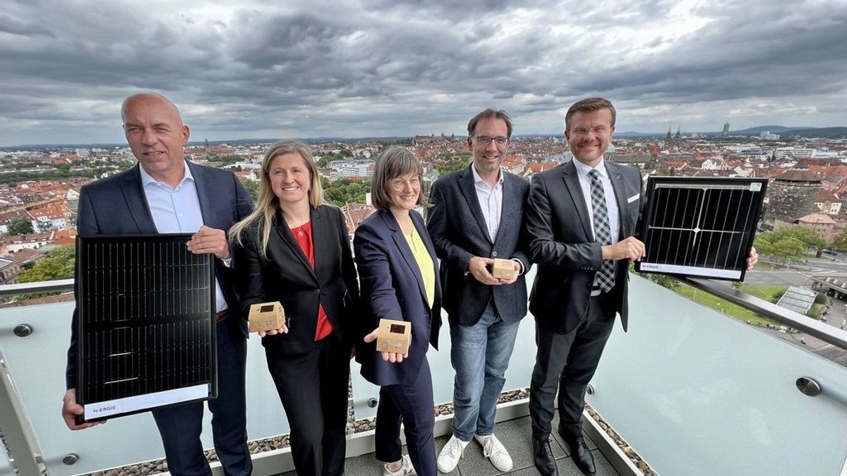 350 Anlagen in zehn Jahren: Nürnberg startet Solar-Initiative