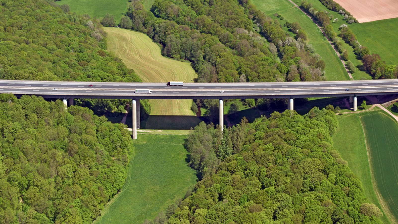 A7-Brücke bei Oberthulba wird für 83 Millionen Euro erneuert