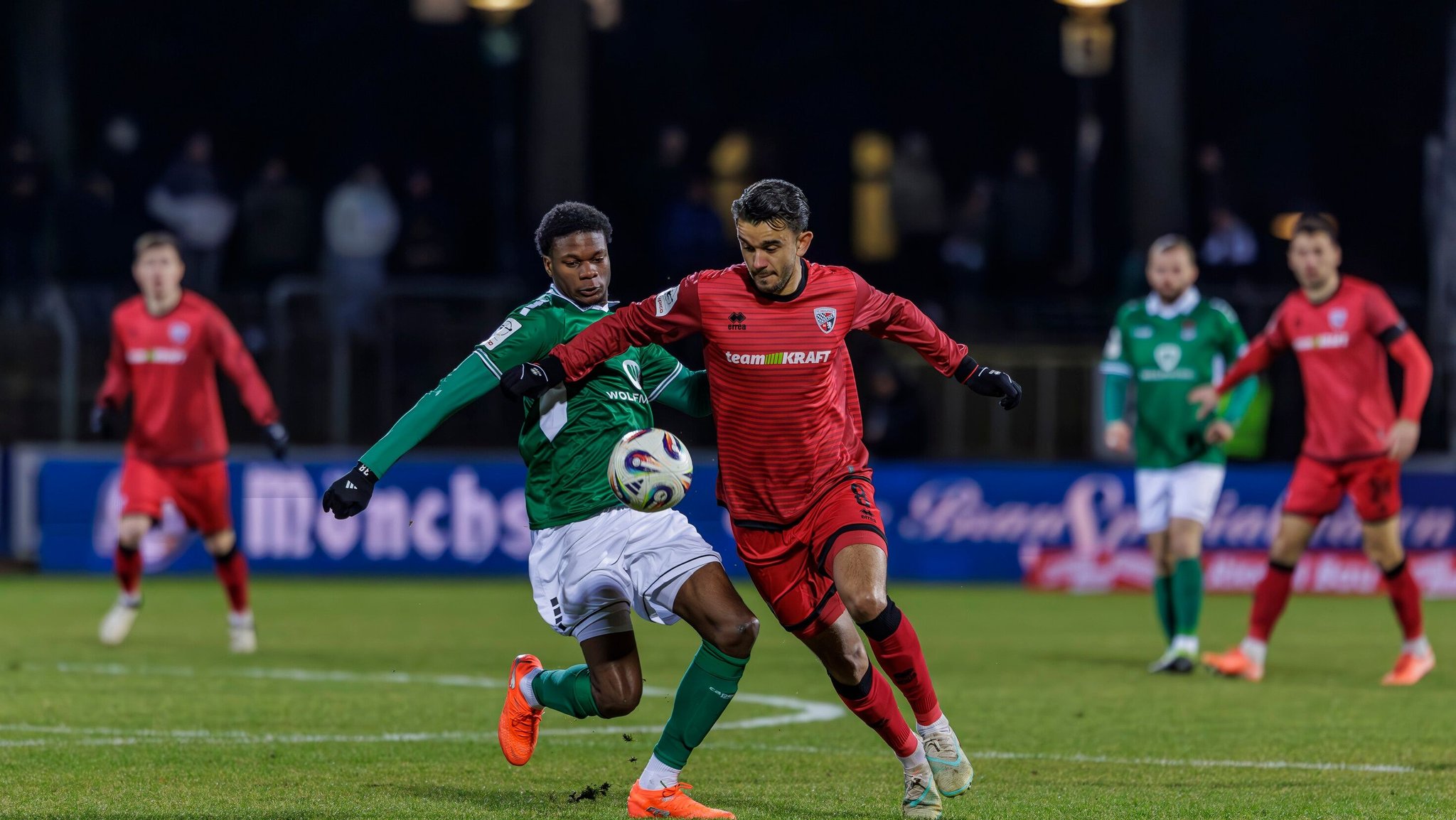 Remis im Derby: Schweinfurt und Ingolstadt teilen die Punkte