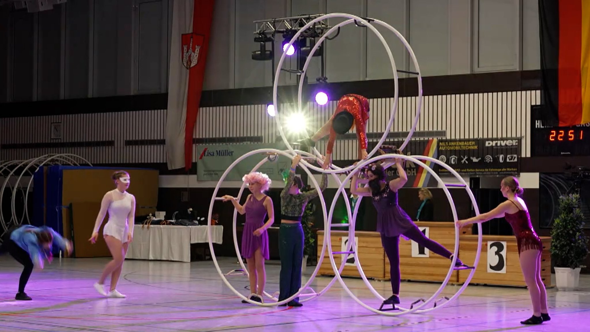 100 Jahre Rhönrad. | Bild: BR-Studio Franken 100 Jahre Rhönrad.