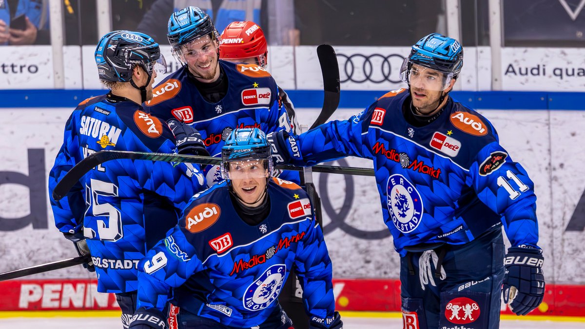 Der ERC Ingolstadt gewinnt gegen den EHC München