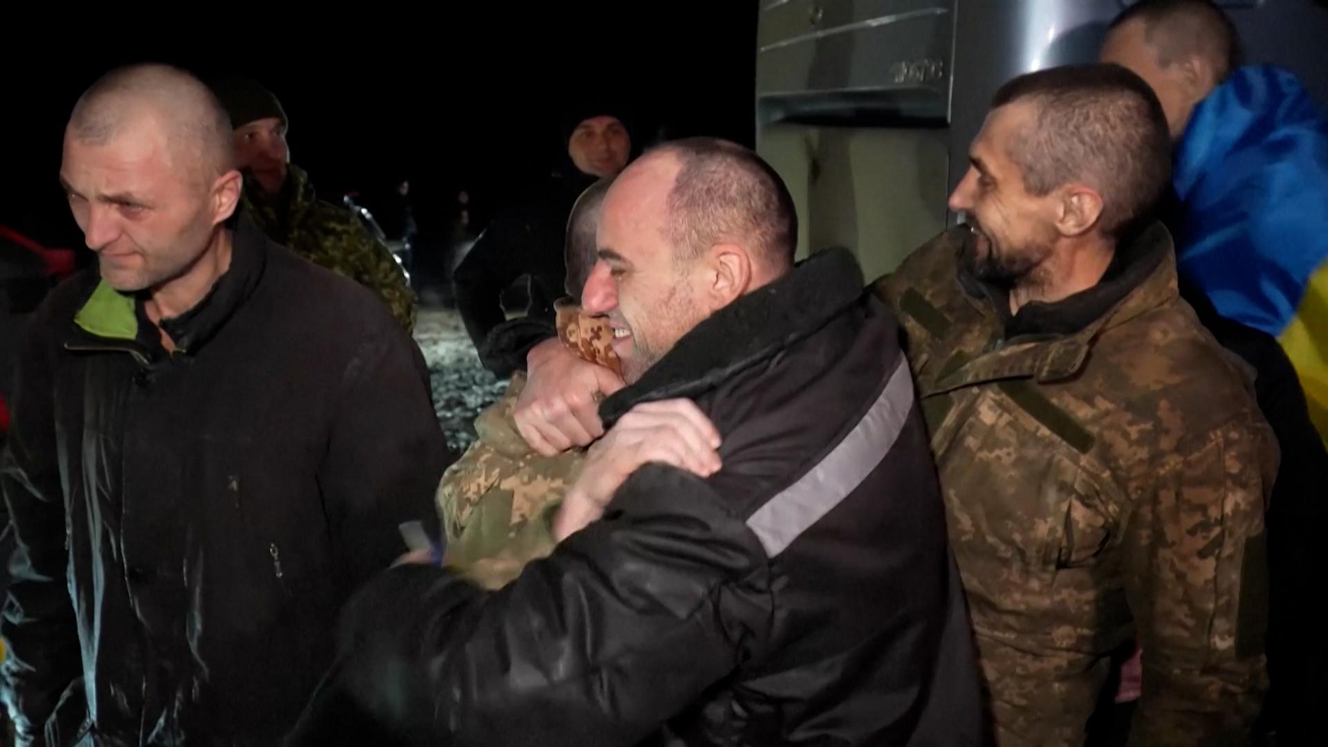 Über 200 ukrainische Gefangene kamen frei