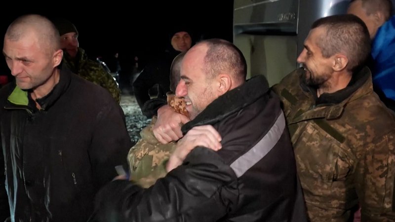 Über 200 ukrainische Gefangene kamen frei