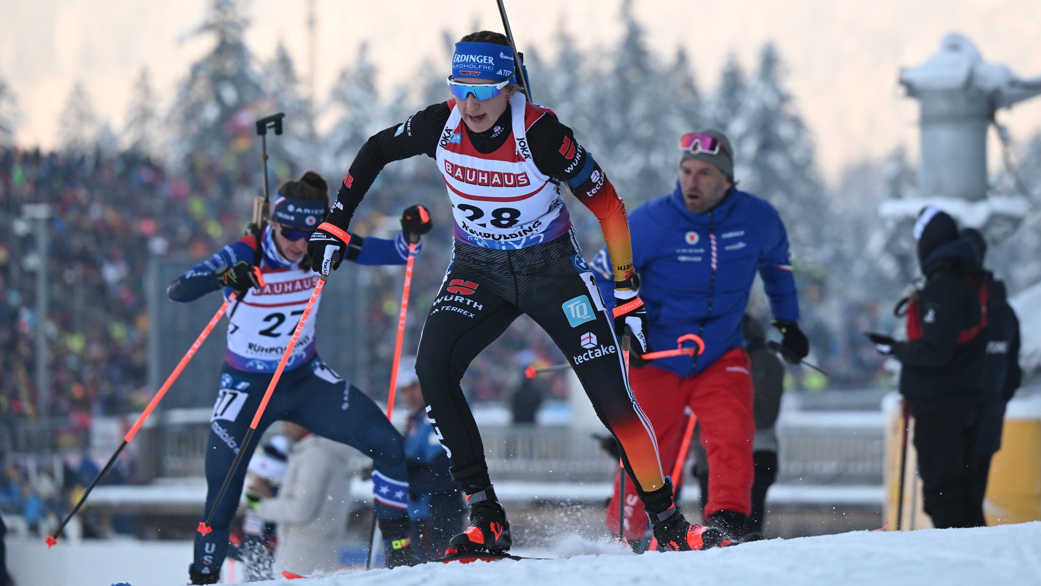 Franziska Preuß in Ruhpolding