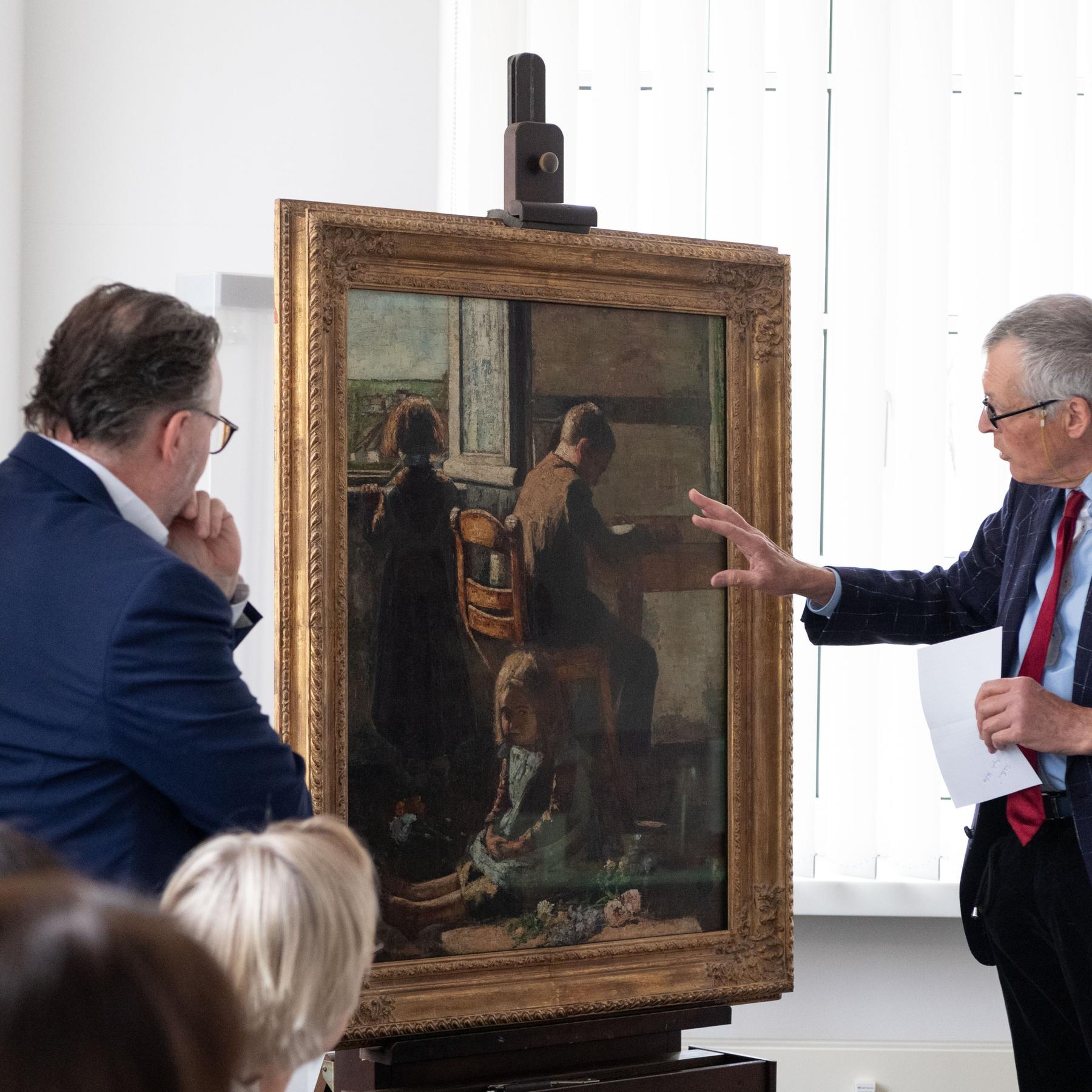 "Interieur mit Kindern" von Lesser Ury: Pinakotheken geben Raubkunst zurück