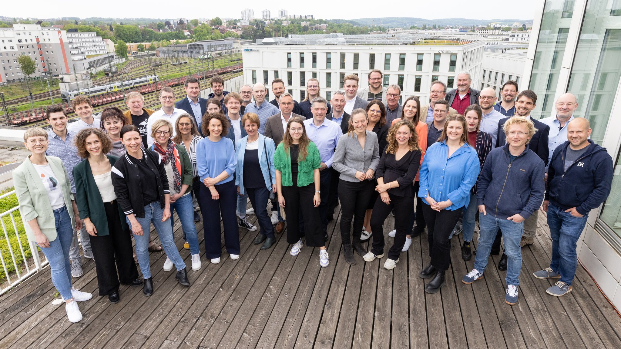 Das Team vom BR-Studio Niederbayern / Oberpfalz, Mai 2023.