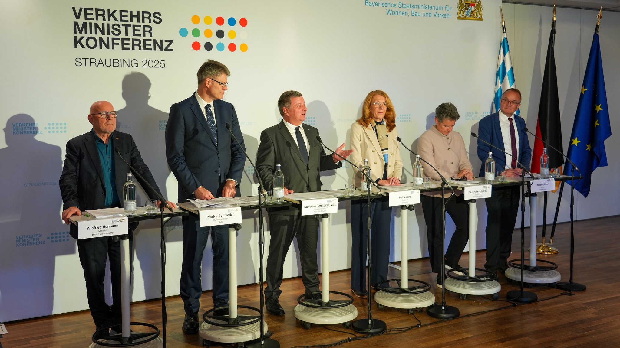 Bayern hat derzeit den Vorsitz der Verkehrsministerkonferenz von Bund und Ländern