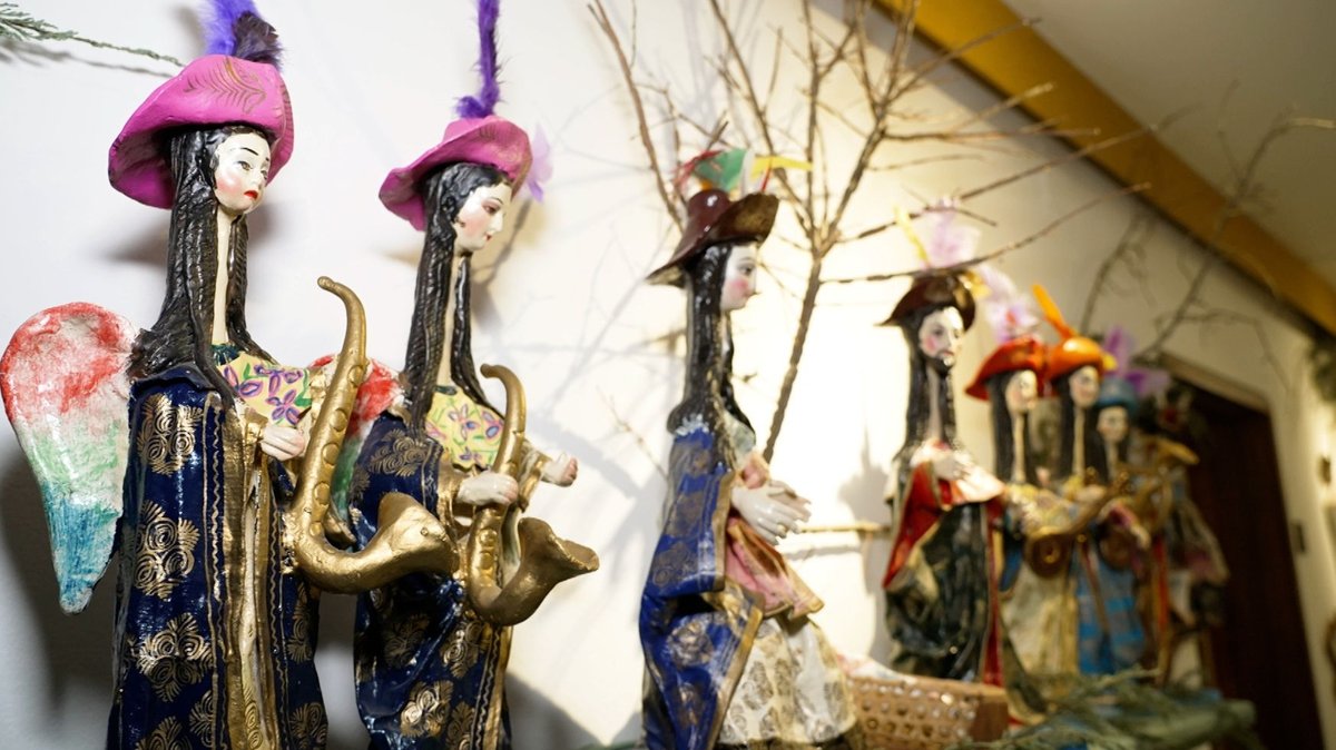 Bunte Gottesboten: Ausstellung zeigt Engel aus aller Welt