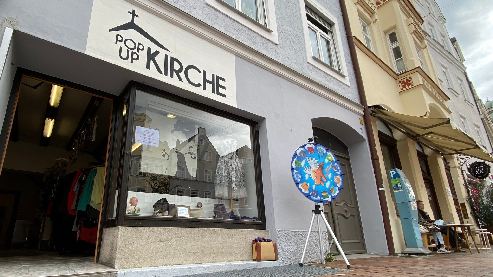 Die "Pop-Up-Kirche" in der Landshuter Neustadt