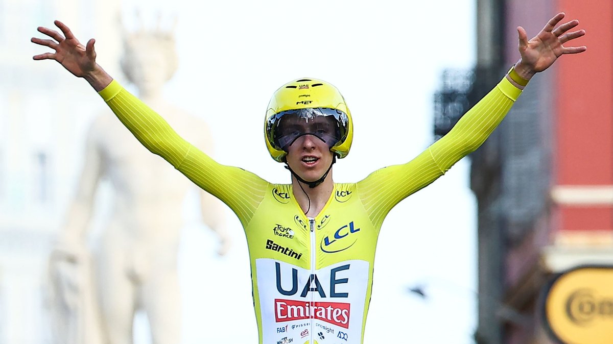 Tadej Pogacar, der Gewinner der Tour de France 2024