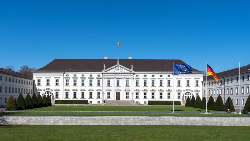 Das Schloss Bellevue in Berlin (Symbolbild) | Bild: pa/Daniel Kalker Das Schloss Bellevue in Berlin (Symbolbild)