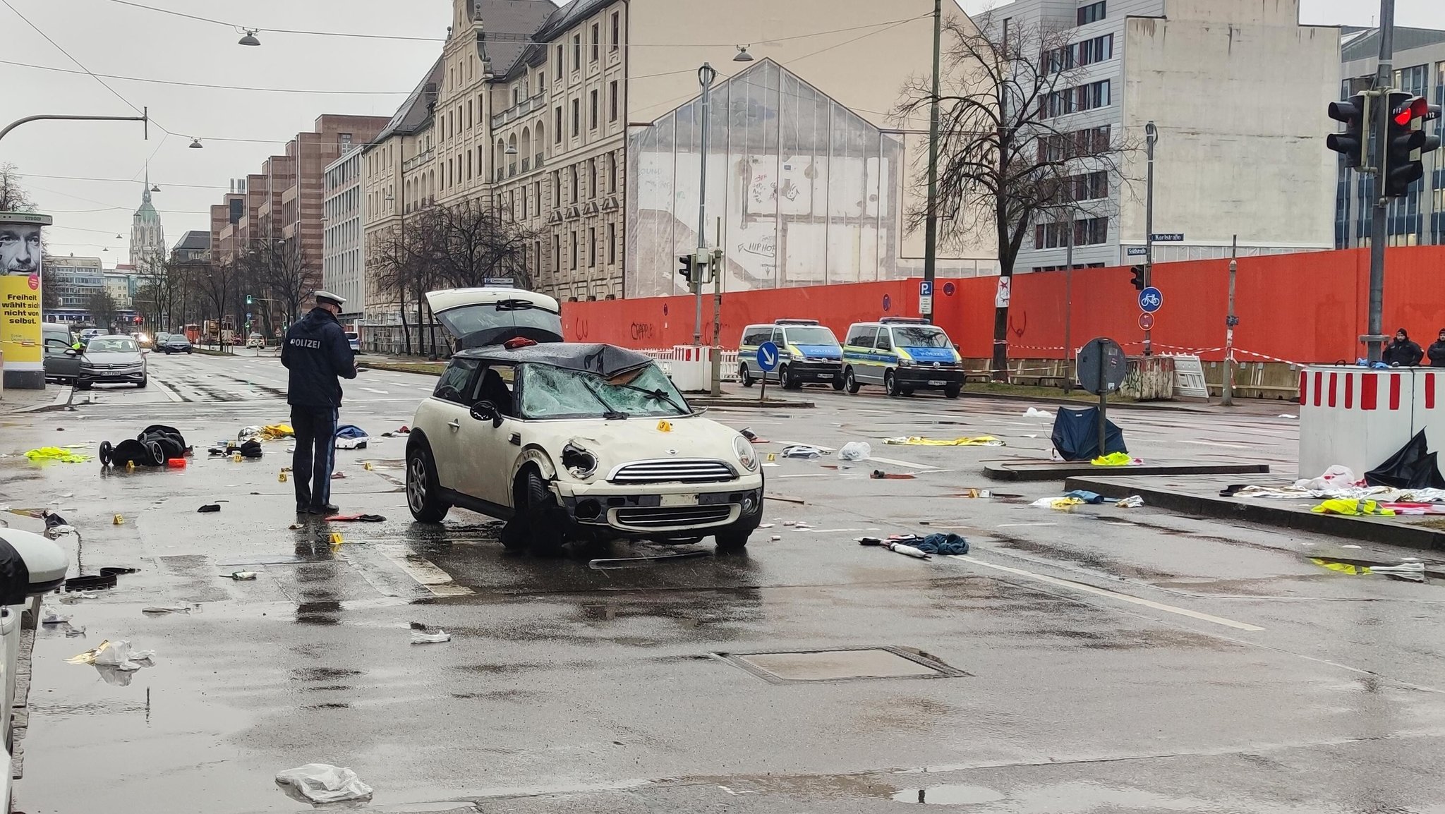 Anklage wegen Anschlags auf Verdi-Demo in München erhoben