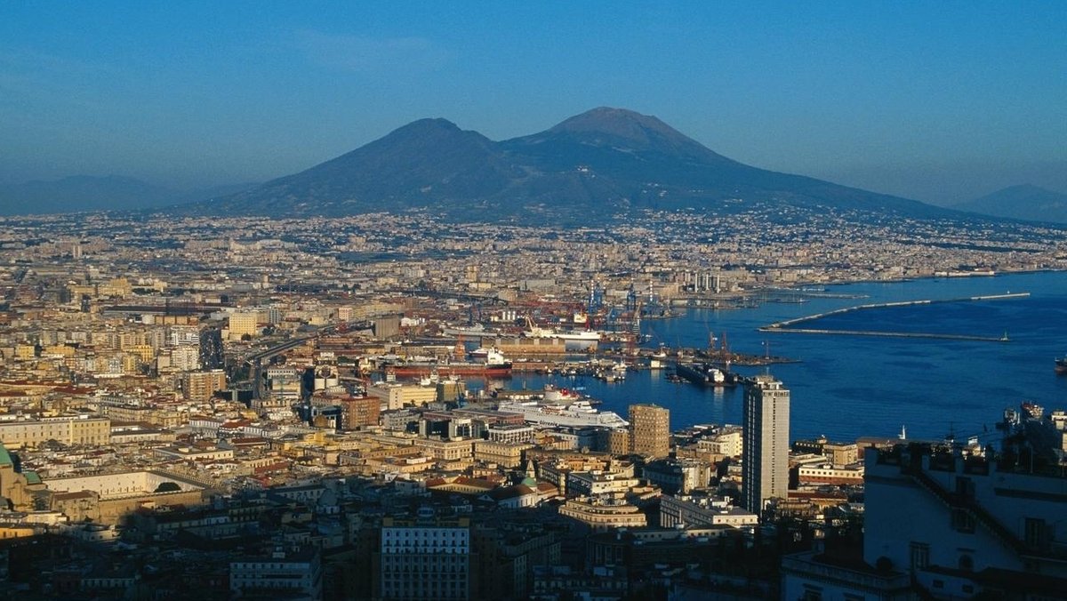 Neapel am Vesuv 