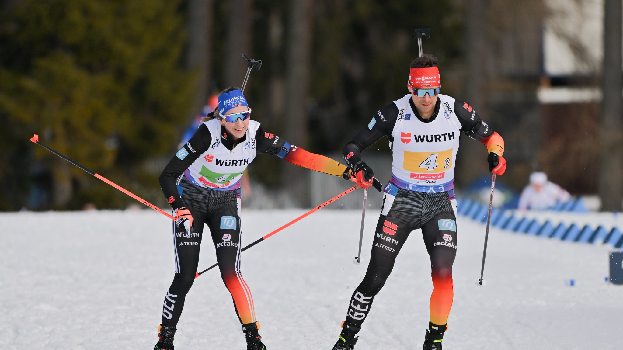 Wintersport-Ticker: Bronze für Mixed-Staffel bei Biathlon-WM