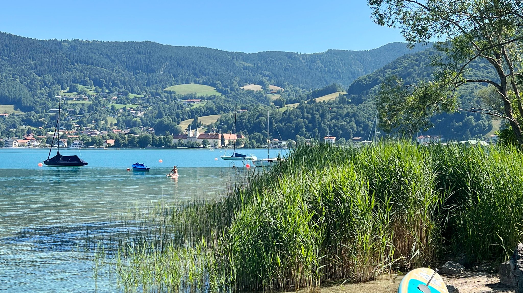 Bootsunfall am Tegernsee: Vater und Tochter erheblich verletzt