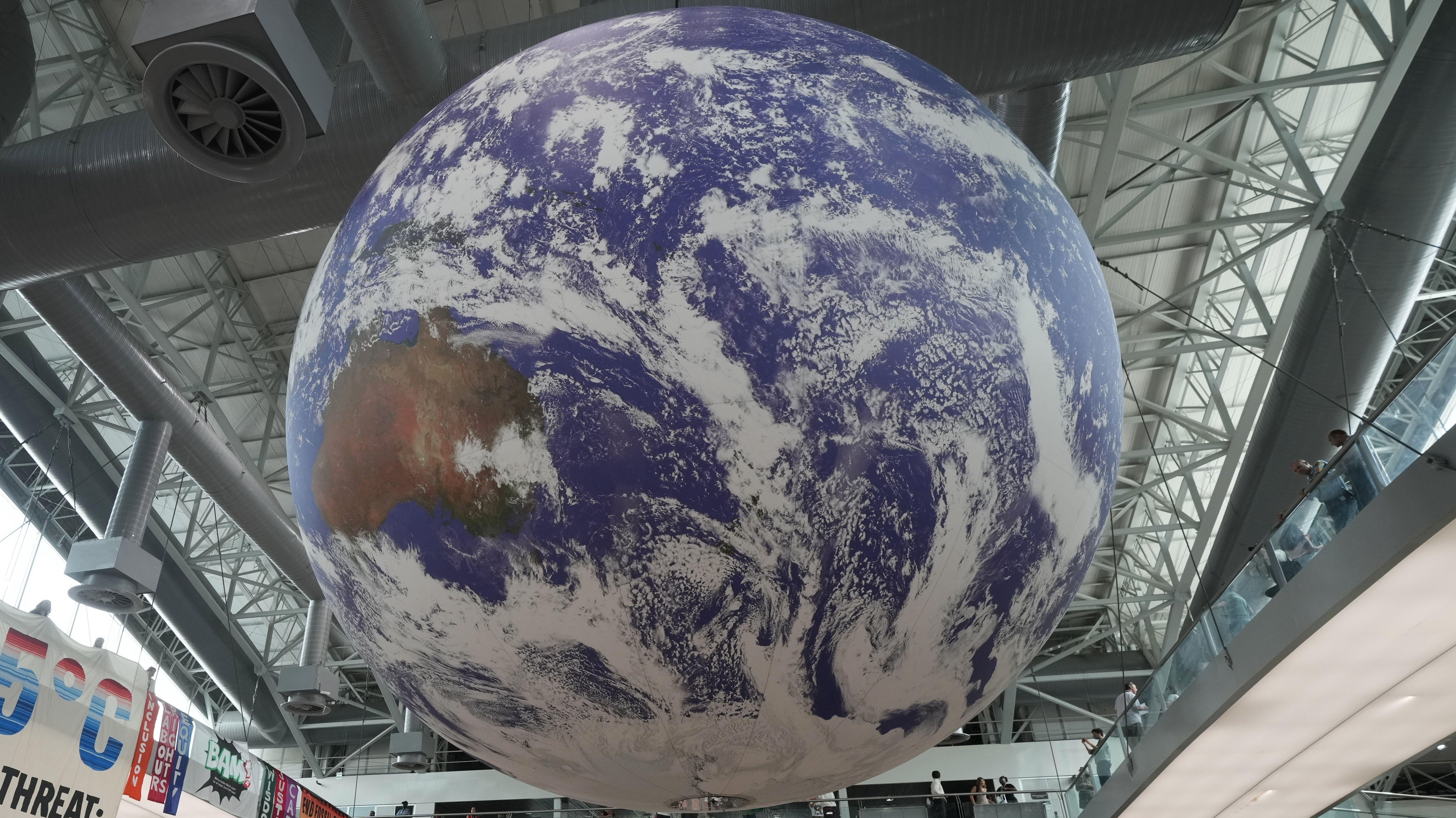 Weltklimakonferenz in Belém: Blick ins Konferenzgebäude