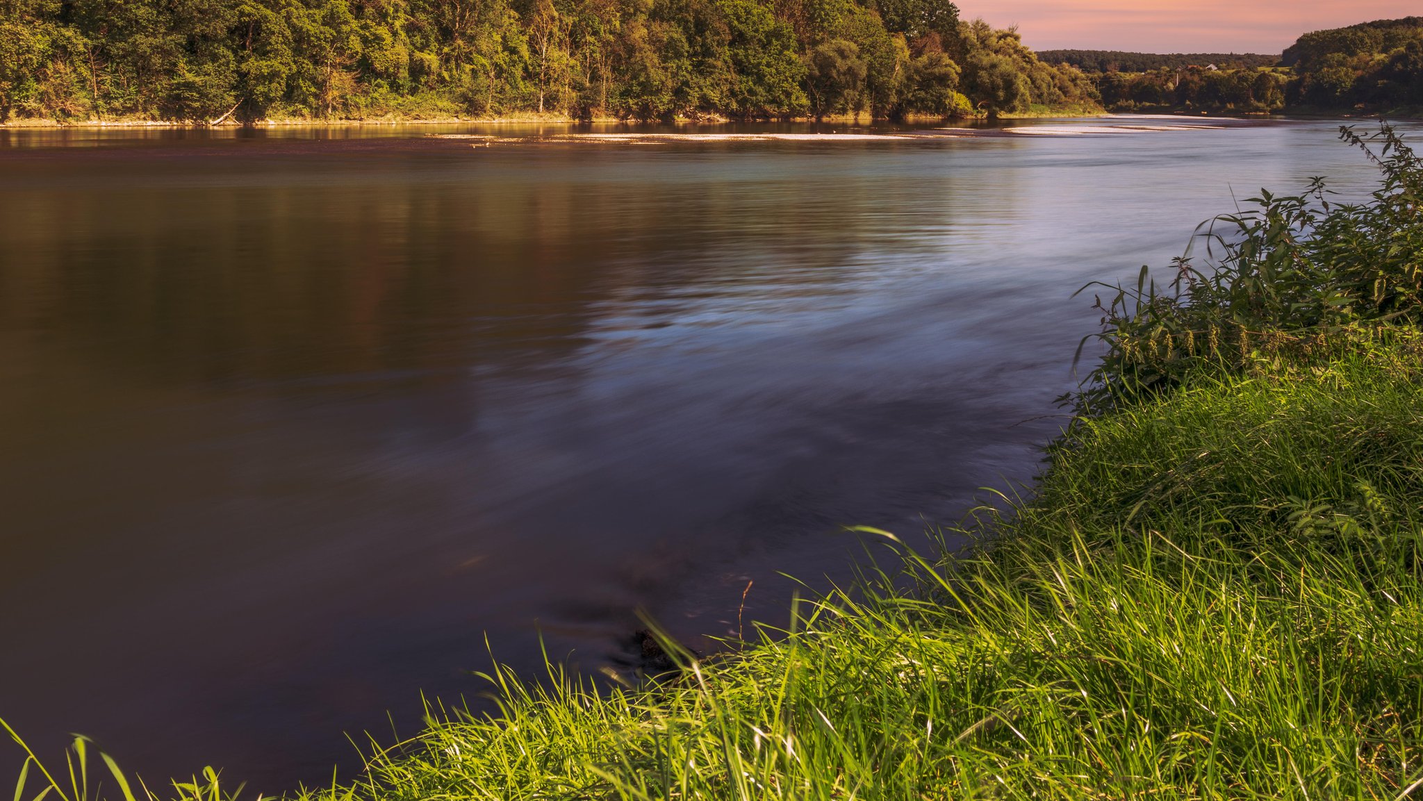 Die Donau bei Kelheim