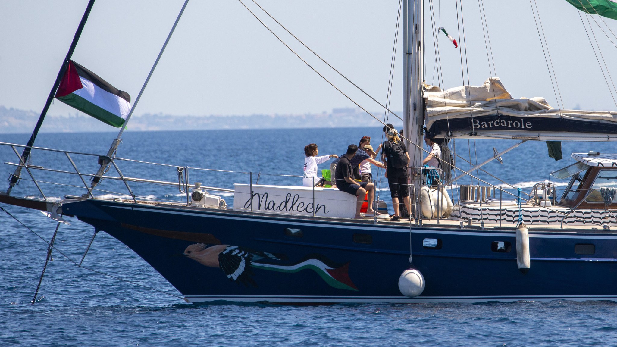 Schiff "Madleen" (Archivfoto vom 01. Juni 2025)