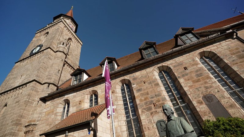 Die Michaeliskirche in Fürth | Bild: BR Die Michaeliskirche in Fürth