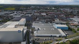 Die Produktionshallen von ZF und SKF in Schweinfurt. | Bild:BR/Ralph Wege