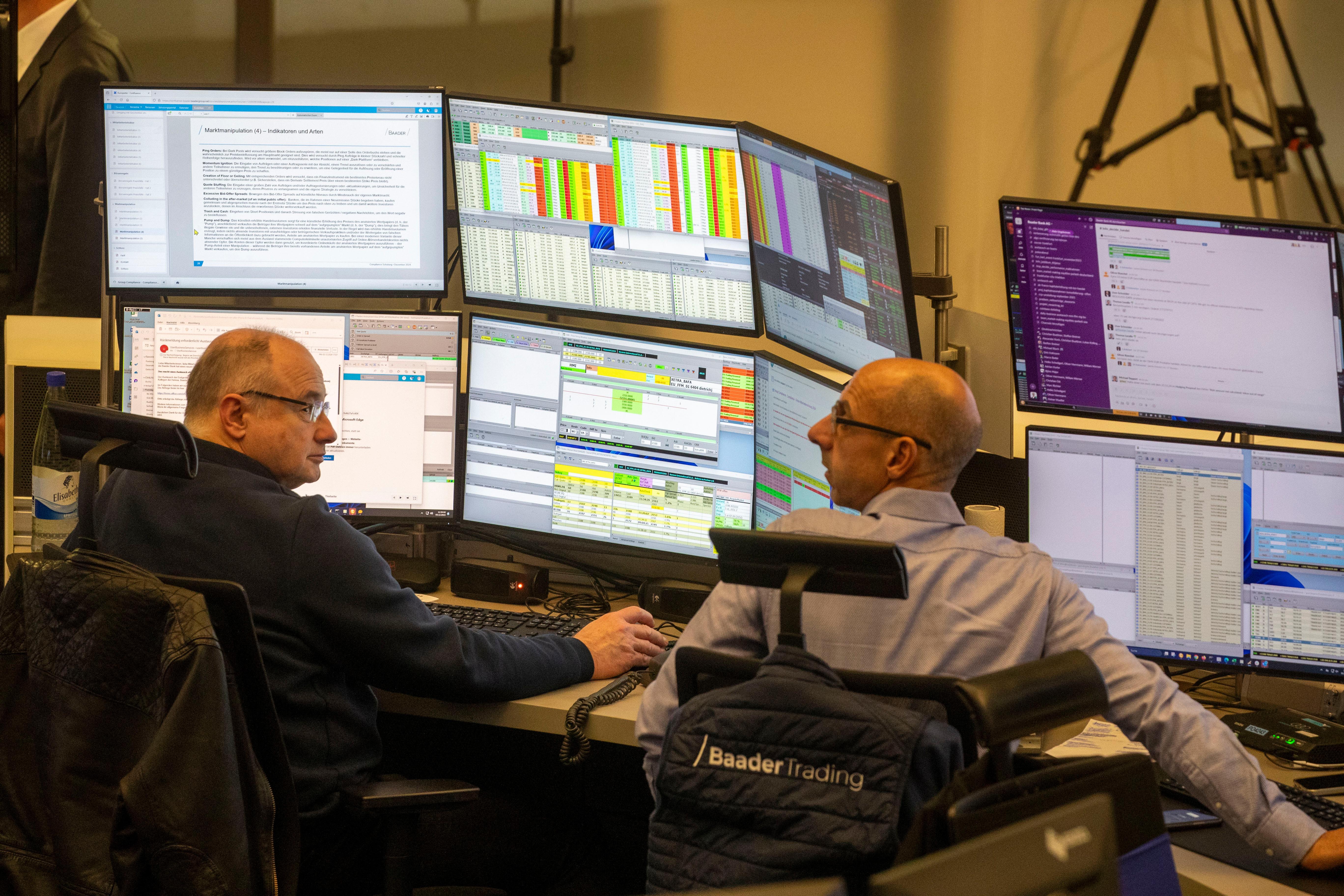 Symbolbild: Börsenhändler