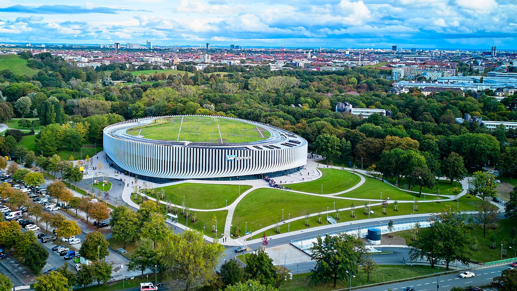 Der SAP Garden im Münchner Olympiapark