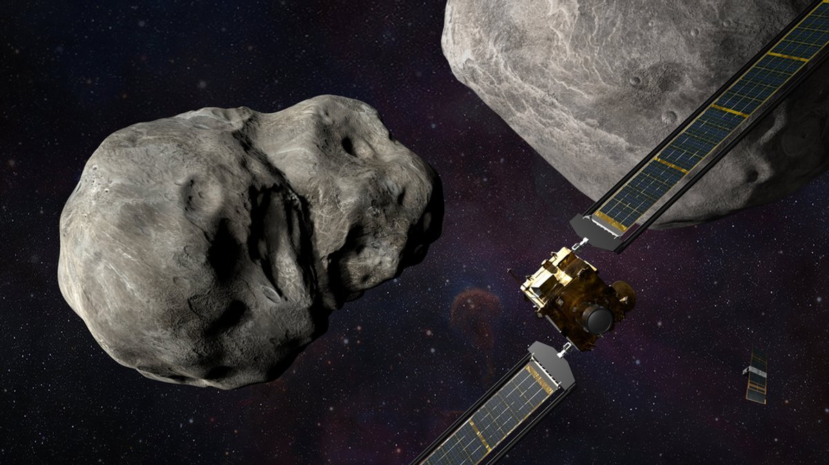 Nasa-Sonde rast geplant in einen Asteroiden