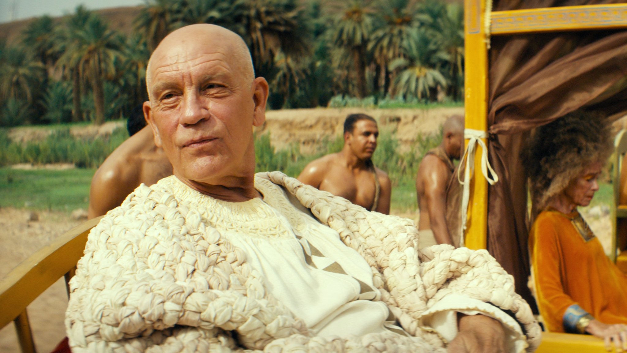 John Malkovich als Gelehrter "Seneca" im neuen Drama von Regisseur Robert Schwentke (Filmszene).