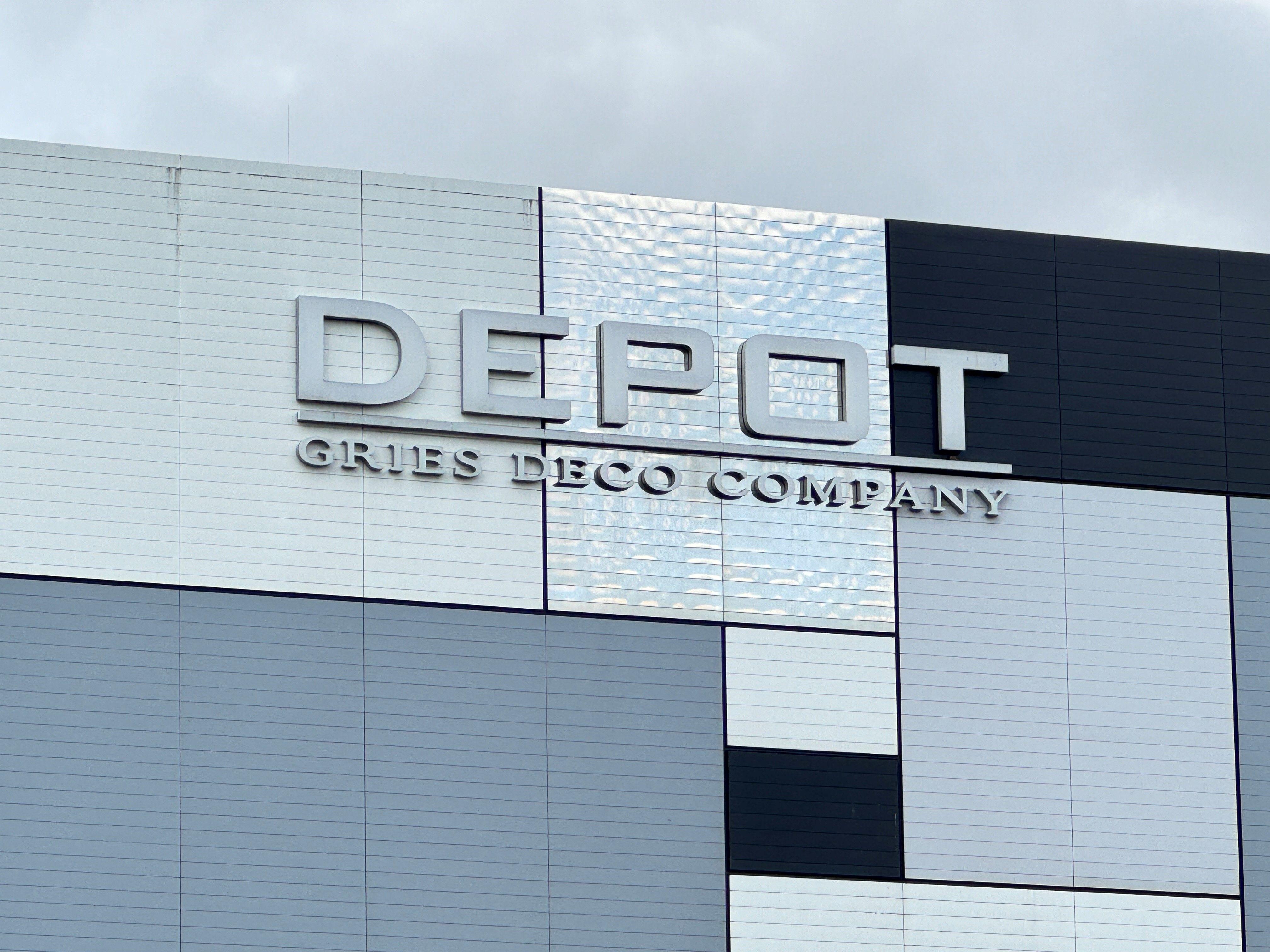 Das Logistikzentrum von Depot in Niedernberg im Landkreis Miltenberg