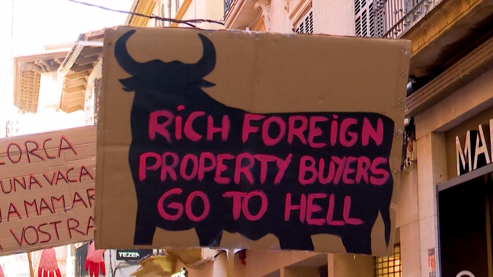 Proteste gegen Overtourism in Spanien